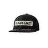 ARIAT Men's Black Flexfit 110 Trucker Cap with Desert Scene