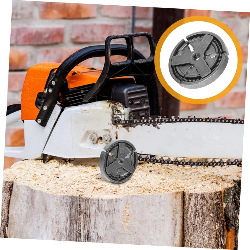 KONTONTY Chainsaw Clutch Replacement Part Fit for Gasoline and Logging