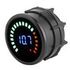 2in Car Voltmeter with LED Digital Display Vacuum Pressure Gauge