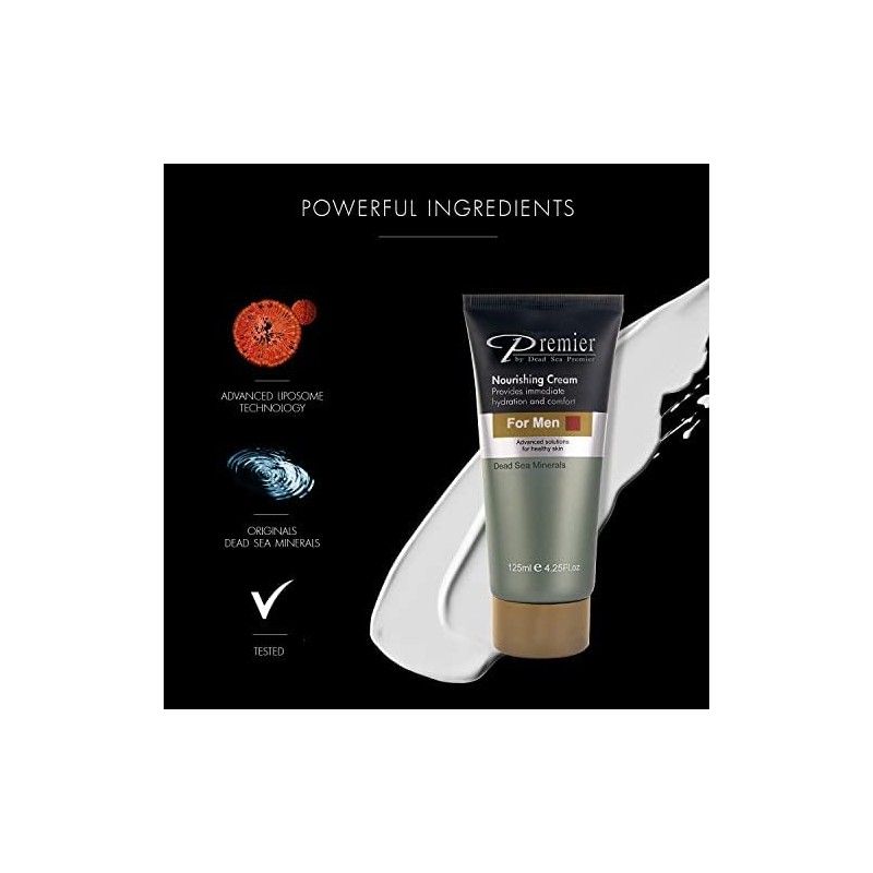 Premier Dead Sea Nourishing Cream for Men (tube)