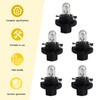 DACIRTY Pack-5 T5 Dashboard Light, DB501 BX8.4d 12V 1.2W High