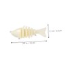 CORHAD Top Water Bass Lures 4pcs Multisegment Fishing Lures Realistic