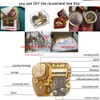 Pursuestar Edelweiss Wind Up Music Box Movement, 18 Note Gold