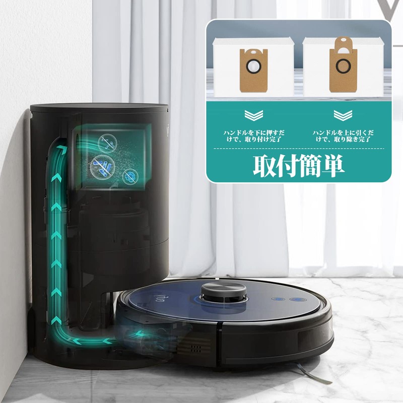 Eufy RoboVac L35 Hybrid+ Dust Bags for Eufy Robotic Vacuum