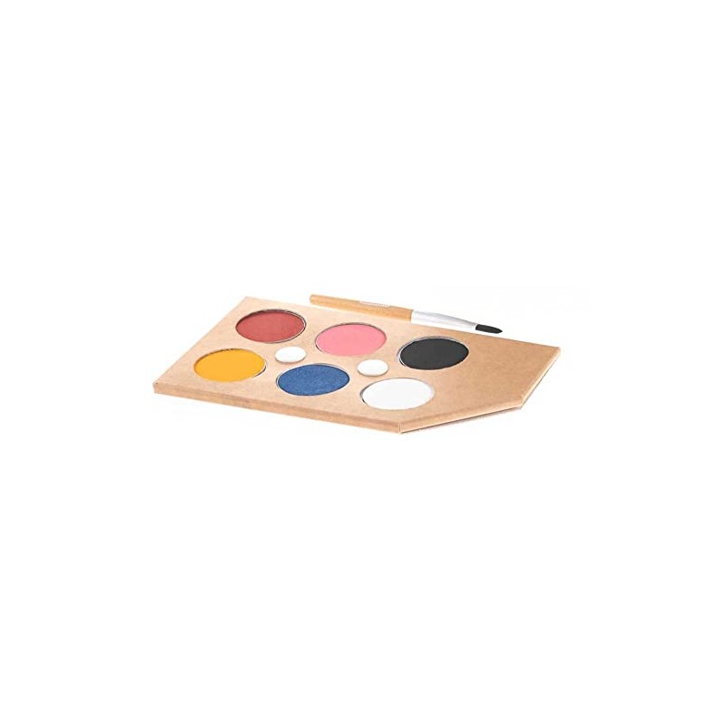 NAMAKI Organic Make-Up Set, 6 Colours, Rainbow, Natural Cosmetics