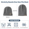 Hysnan Merino Wool Beanies Winter Hats for Women Men Knit