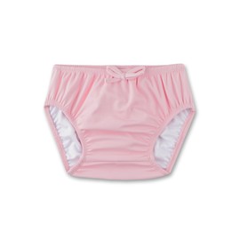 Sanetta Swimming Nappy Pink | Practical and Sustainable Swim Briefs Made from Recycled Polyester Mix for Girls Swimwear for Babies, pink