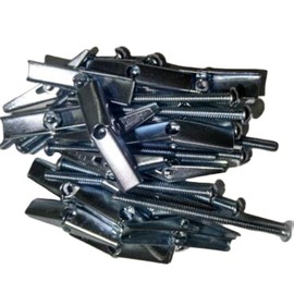 Shorpioen 50-Pack 3/16 x 3 Toggle Bolt Zinc BC-1048TBCR