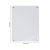 Clear Calendar Planning Board Reusable Magnetic Acrylic Wet Dry Erase