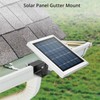 Anbte Universal Solar Panel Gutter Mount, Aluminum Gutter Mount for