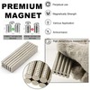 100pcs 6×2mm Mini Round Magnets for Nail Clippers, Measuring Artificial