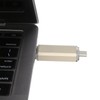 USB 3.0 U Disk Golden Aluminum Alloy ThreeInOne High Speed
