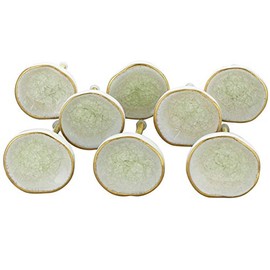 G Decor Shabby Chic Cream Ceramic Door Knob