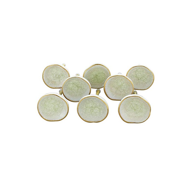 G Decor Shabby Chic Cream Ceramic Door Knob