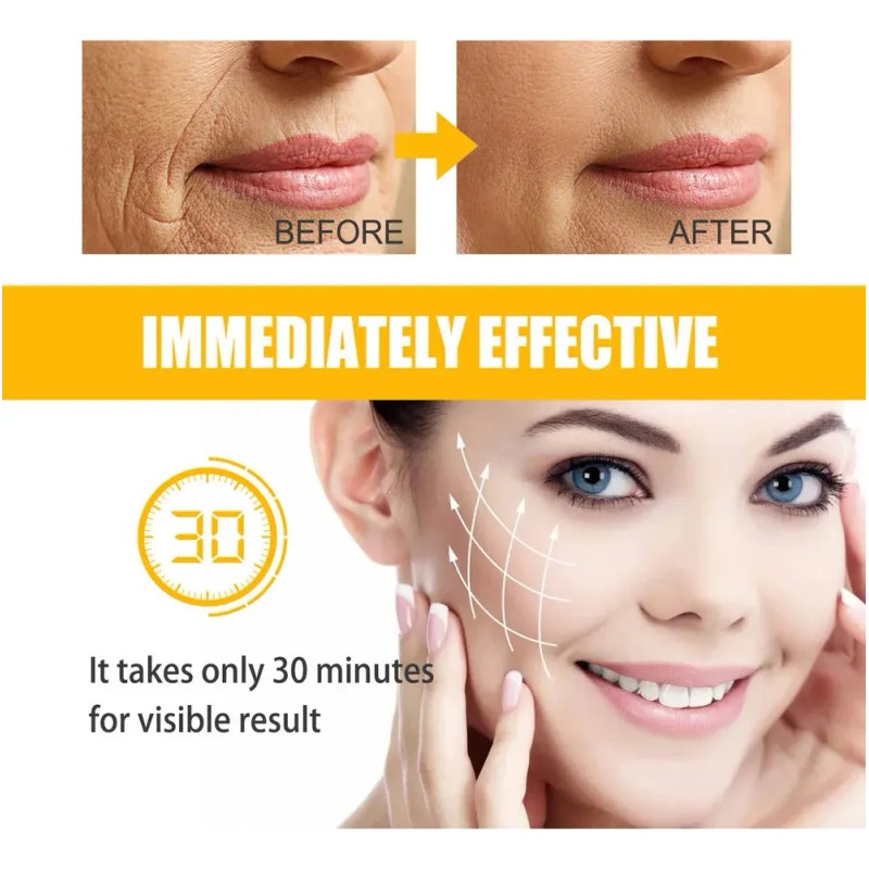🔥 4×facial antiarrugas p/arrugas nasogenianas Vitaminas y Minerales