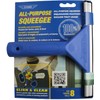 Ettore-17008 8-Inch All Purpose Window Squeegee with Lifetime Silicone Rubber