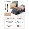 PURCHIC Bi-Fold Wallet, Mini Wallet, Women's, Genuine Leather, Thin, Compact,