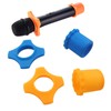 ISDVBUY 12 Pack Wireless Handheld Microphone Protection Kit, Bottom Rod