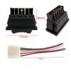 2 X 5 Pin Universal Car Power Window Switch UP/Down