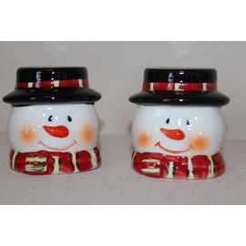 Snowman Salt & Pepper Shakers