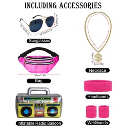 KUKIKUKI 80s 90s Outfit for Men and Women, Tracksuit Sportswear, Streetwear Tracksuit, Jogging Suit, Outfit for 80s Outfit, Men's Costume