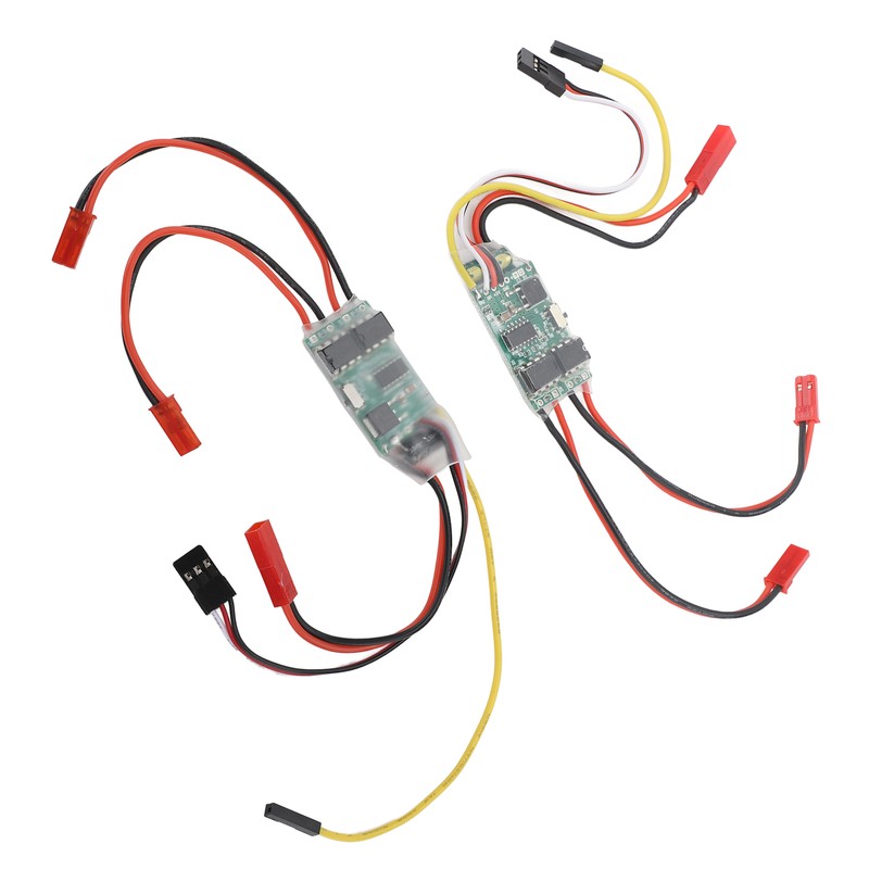 2PCS Brushed ESC Two Way Bidirectional Waterproof 5A Differential ESC