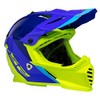 LS2 Helmets Gate Launch Full Face Helmet (Blue/HiViz - X-Large)