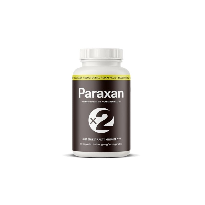 Paraxan Dietary Supplement with Green Coffee Extract and Green Tea,
