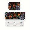 YWZDS Mexican Floral Kitchen Rugs Set of 2, Colorful Kitchen