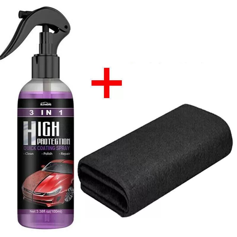 Unbranded High Protection Quick Car Coat Ceramic 3 in 1