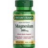 Nature's Bounty Magnesium, Mineral Supplement, Supports Bone and Muscle Health,