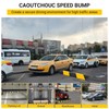 3.3FT Rubber Speed Bump, Durable Speed Humps with 8 Bolts,