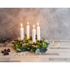 VBS Pina Fir Wreath, Plastic Fir Wreath, Diameter 30 cm,