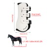 Horse Front Tendon Boots Adjustable Breathable Open Front Protective Horse