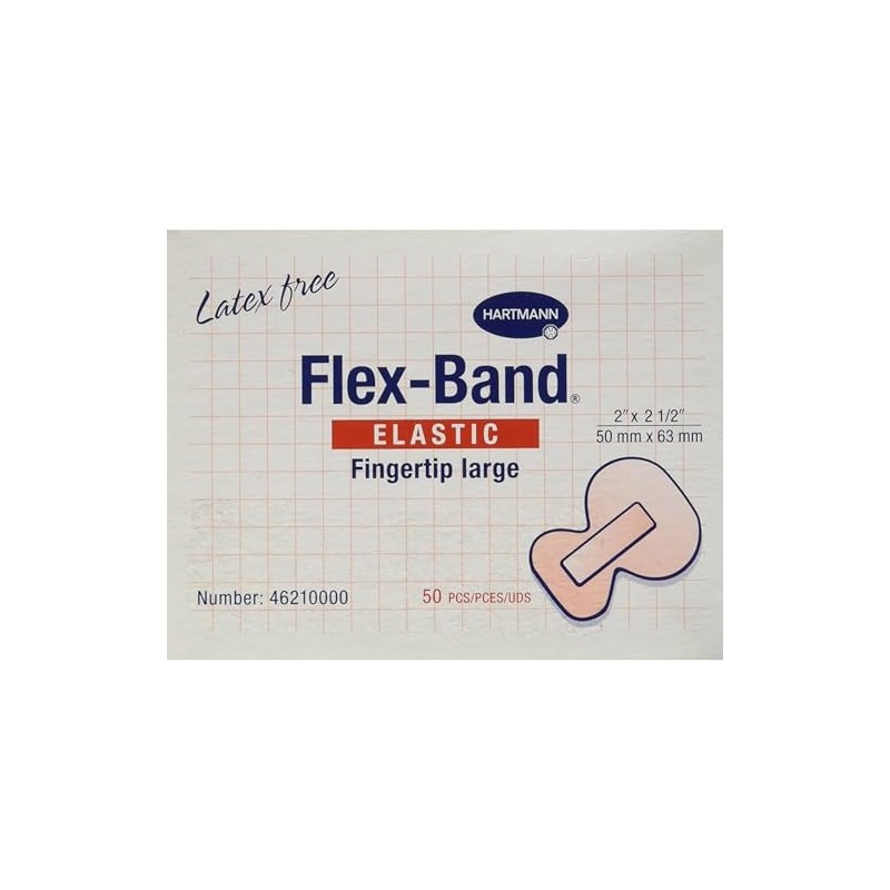 Flex-Band Bandages - Large Fingertip , 50 unts