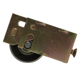 G.A.S Hardware Sliding Door Roller Assembly Replacement for Patio Glass Door - 1 and 1/4" Precision Bearing Steel Wheel - Fix and Repair Roller Wheel Hardware (DR-135)