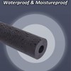 Pipe Insulation Foam Tube 1-1/8" ID*3/8" Foam Tubing Black Pipe