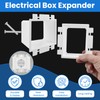 Aifeier ET 8Pcs BE2 Electrical Box Extender, 2-Gang Outlet Box