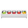 Commercial Spice Rack Shelf, Stainless Steel Gastronorm Container Rack With
