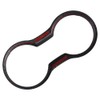Carbon Fiber Cup Holder Cover Frame Trim Car Interior Center