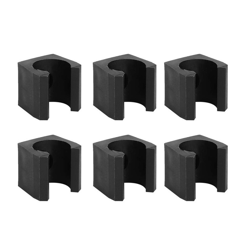 Pool Cue Holder Wall 6 Pieces Billiard Holder Organizer Set