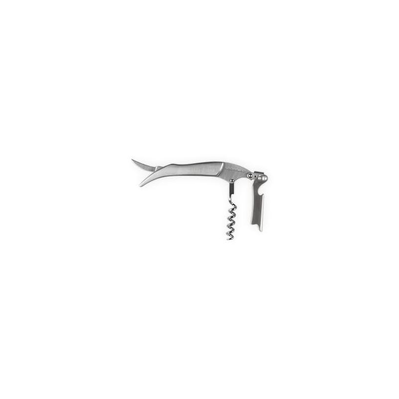 Le Creuset Stainless Steel One-Step Waiter's Friend Corkscrew Wine Opener