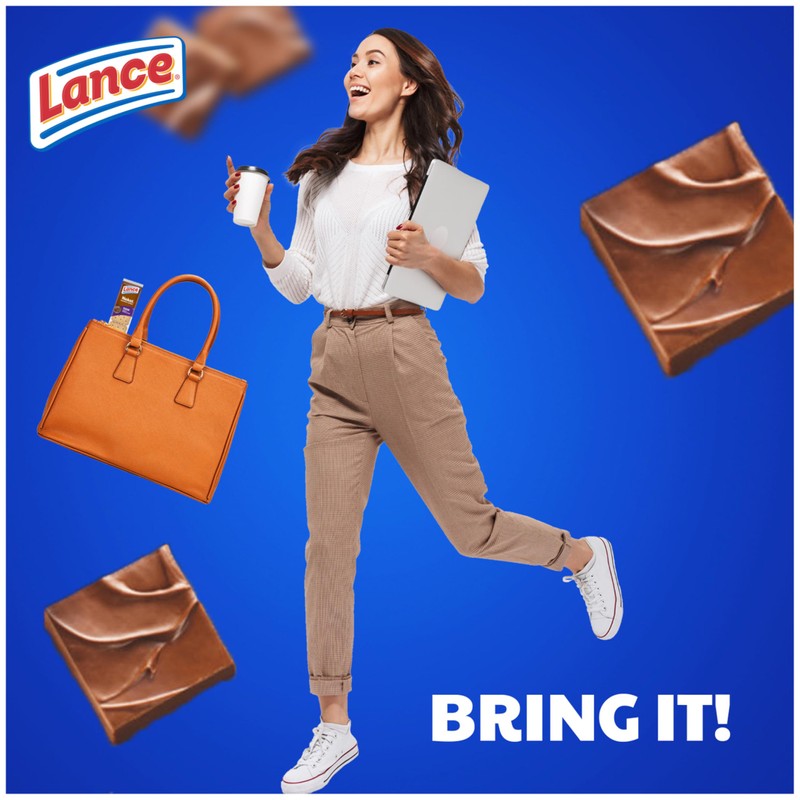 Lance Sandwich Cookies, Nekot Fudge, 8 Count Box
