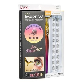 Pestañas Postizas Facil de Aplicar Kiss Impress