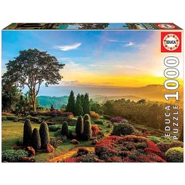 Educa Borras 17968 1000 Beautiful Garden Puzzle, Multi-Colour