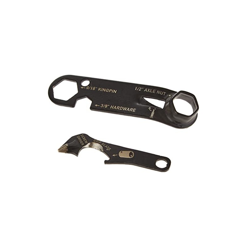 Skateboard Tune Up Kit by Collective, Universal Skate Tool With