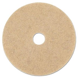 Boardwalk 4020NHE Natural Hair Extra High-Speed Floor Pads Natural 20-Inch Diameter 5/Carton