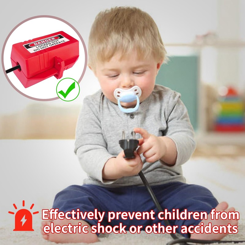 Washing Machine Lock Plug Lock Plug Lock for Plugs with