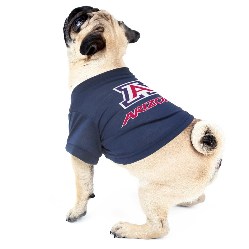 Little Earth 120171-UAZ-XS: Arizona, U of Pet T-Shirt