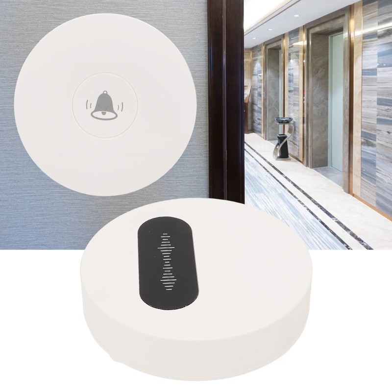 Self Powered Wireless Doorbell Waterproof Door Bells with 58 Melodies